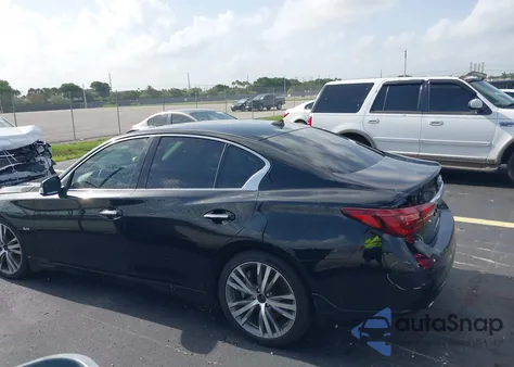 2019 Infiniti Q50 3.0T Sport from USA, damaged, VIN JN1EV7APXKM543415